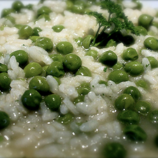 Rice with peas